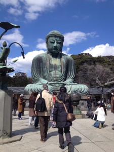 The Big Buddha in Kamakura